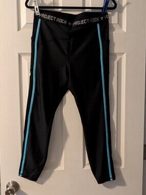 Under Armour Project Rock Black Leggings